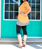 *Retirement SALE * Ladies Two Tone Tunic - Crop Top, Top + Tunic