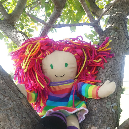 My Little Girl - sweet rag doll (16’’) PDF sewing pattern