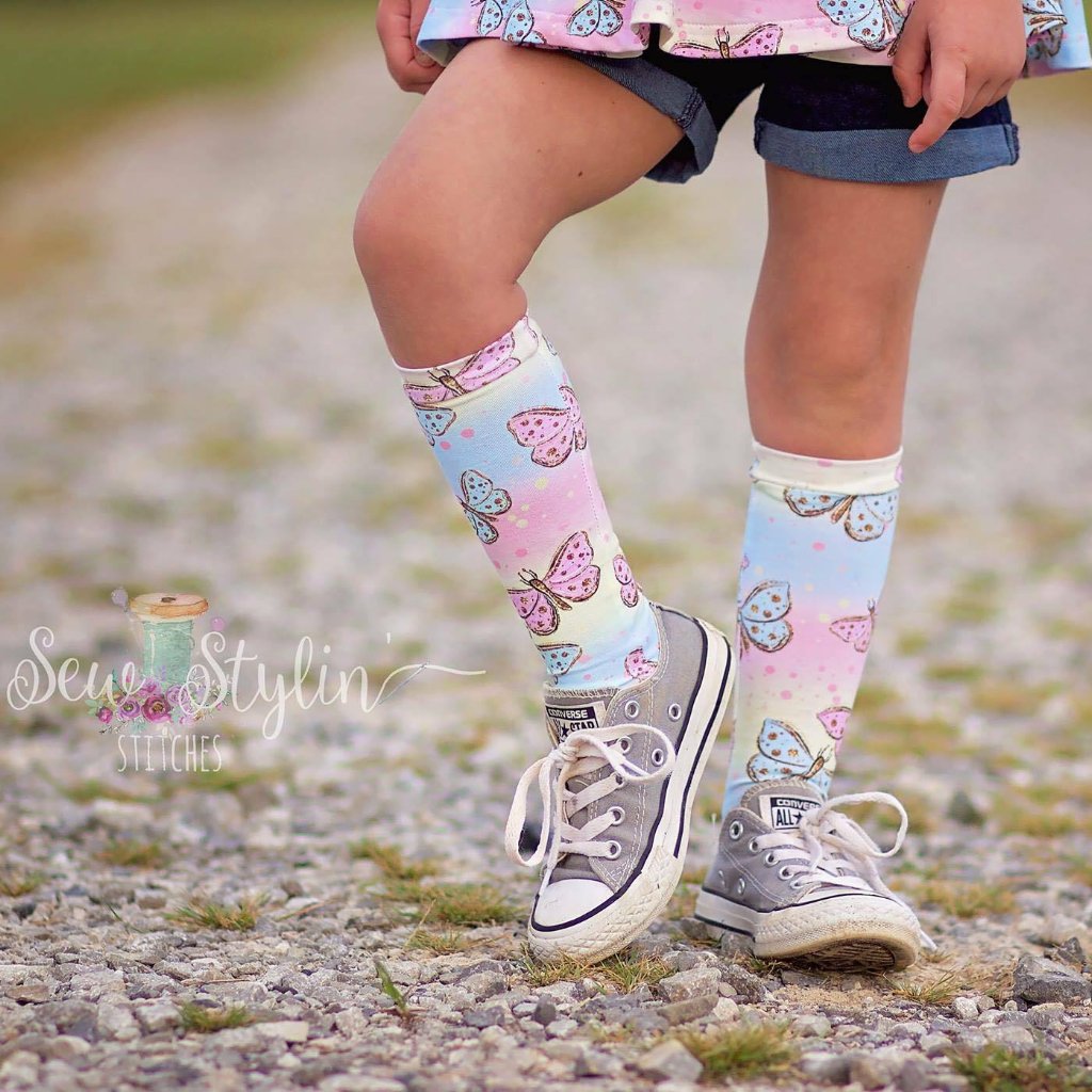 Abby's Trailblazing Socks {Mini Crew - Crew - Knee High - Overknee - Bobby + Optional heel/toebox}