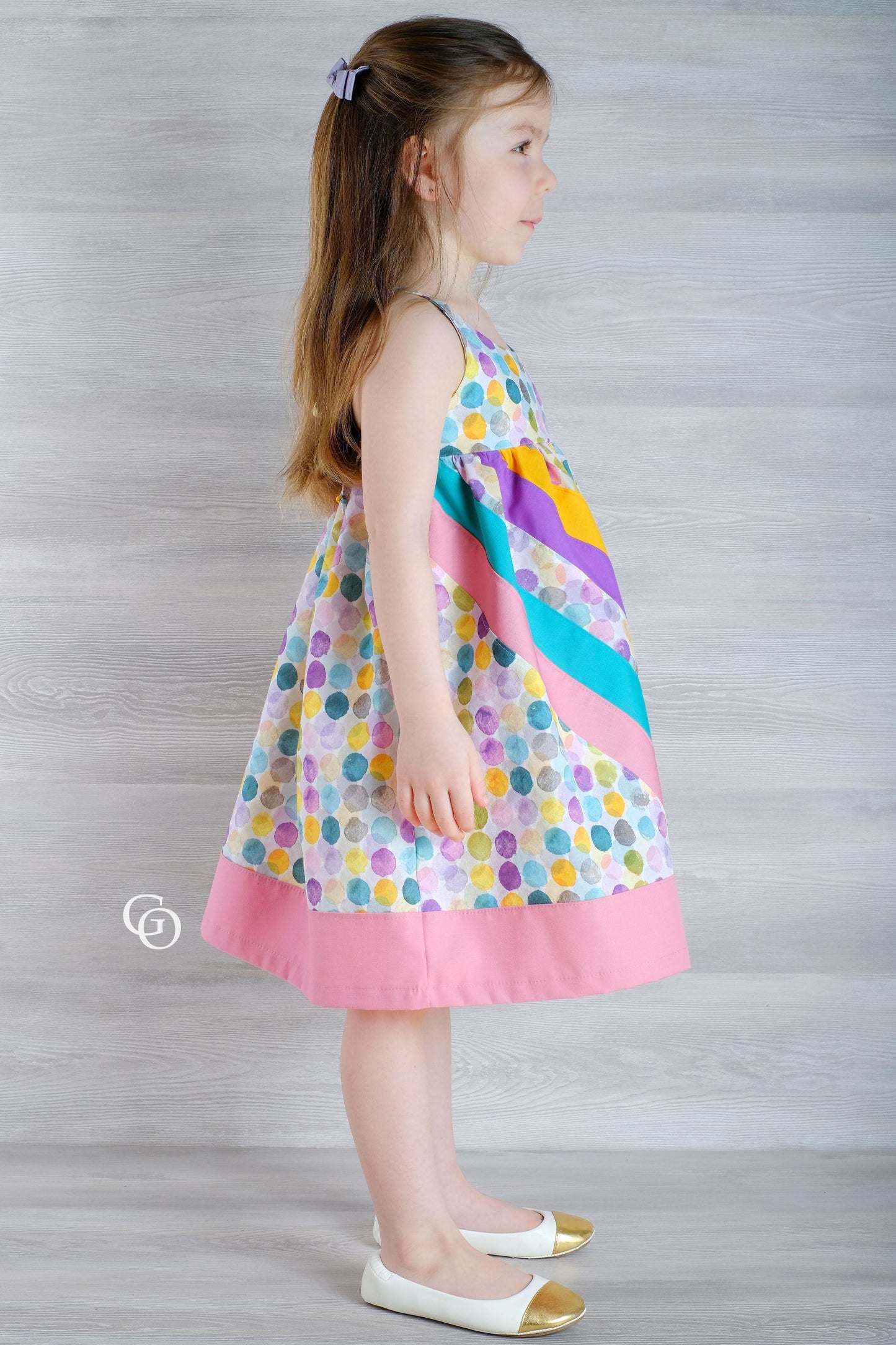 Abby's Rainbow Set - Abby's Rainbow Dress + Abby's Rainbow Skirt