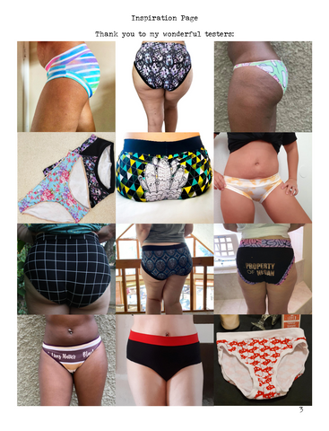 The Undies - Mentionables {Underwear} - PDF Sewing Pattern – The