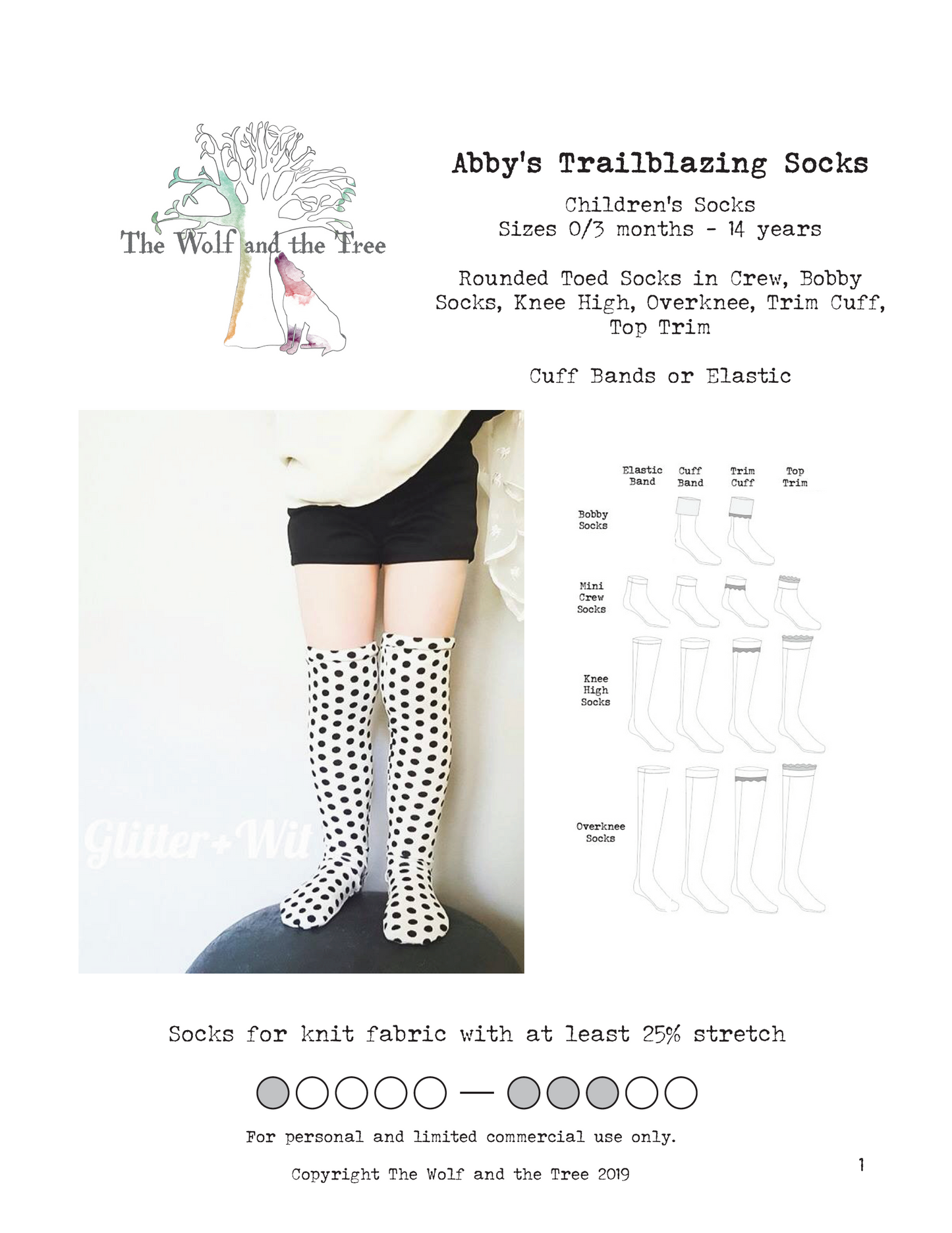 Abby's Trailblazing Socks {Mini Crew - Crew - Knee High - Overknee - Bobby + Optional heel/toebox}