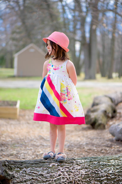 Abby's Rainbow Set - Abby's Rainbow Dress + Abby's Rainbow Skirt